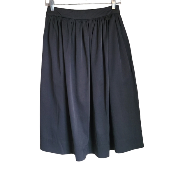 Zara Dresses & Skirts - zara woman full skirt with pockets dark grey size S